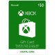 $50 Xbox Gift Card [Digital Code]